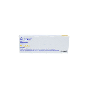 compare product Clexane Enoxaparina Sódica 40 mg/0.4 mL