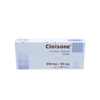 Cloisone  250 mg / 25 mg Caja C/ 30 tabletas Levodopa