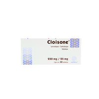 Cloisone  250 mg / 25 mg Caja C/ 30 tabletas Levodopa