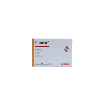 compare product Concor Bisoprolol 2.5 mg, Caja con 30 tabletas