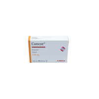 Concor Bisoprolol 2.5 mg, Caja con 30 tabletas