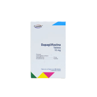 compare product Dapagliflozina 10 mg, 28 Tabletas
