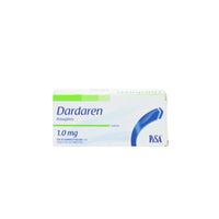 Dardaren Tabletas 1mg Caja C/30 Paquete de 2
