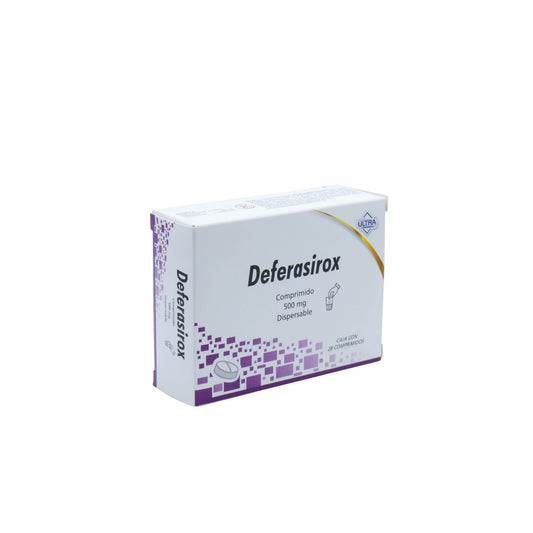 Deferasirox 500 mg, 28 comprimidos