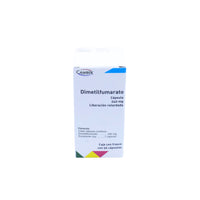 Dimetilfumarato 250 mg, Caja con frasco con 56 cápsulas