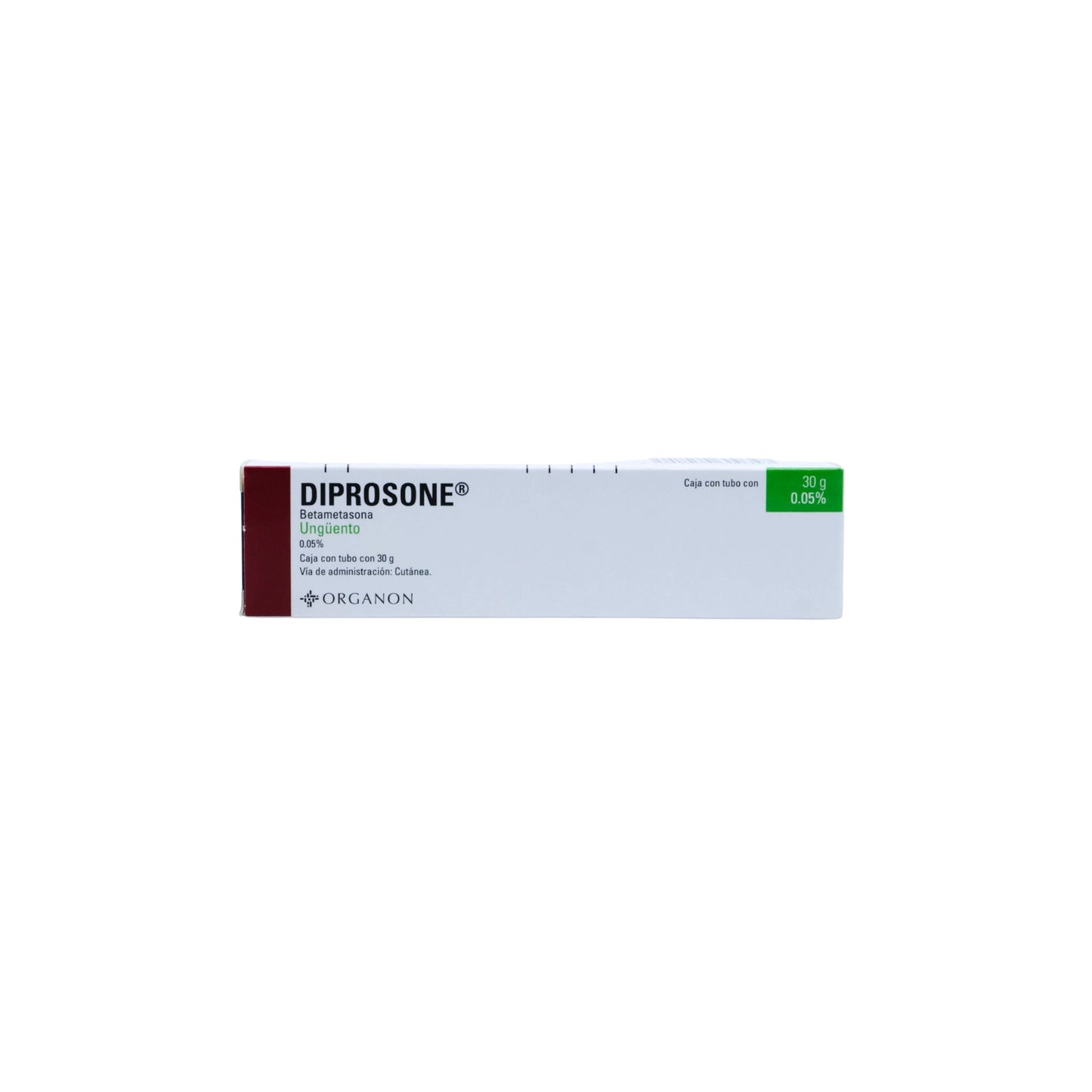 Diprosone Betametasona Ungüento 0.05%, Caja con tubo de 30 g