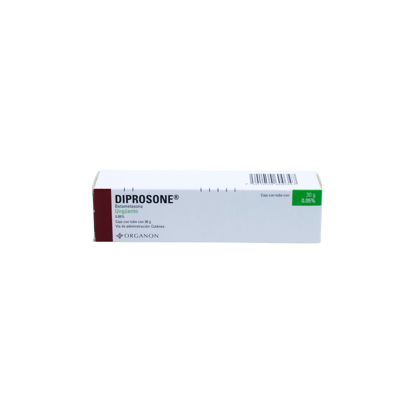 Diprosone Betametasona Ungüento 0.05%, Caja con tubo de 30 g