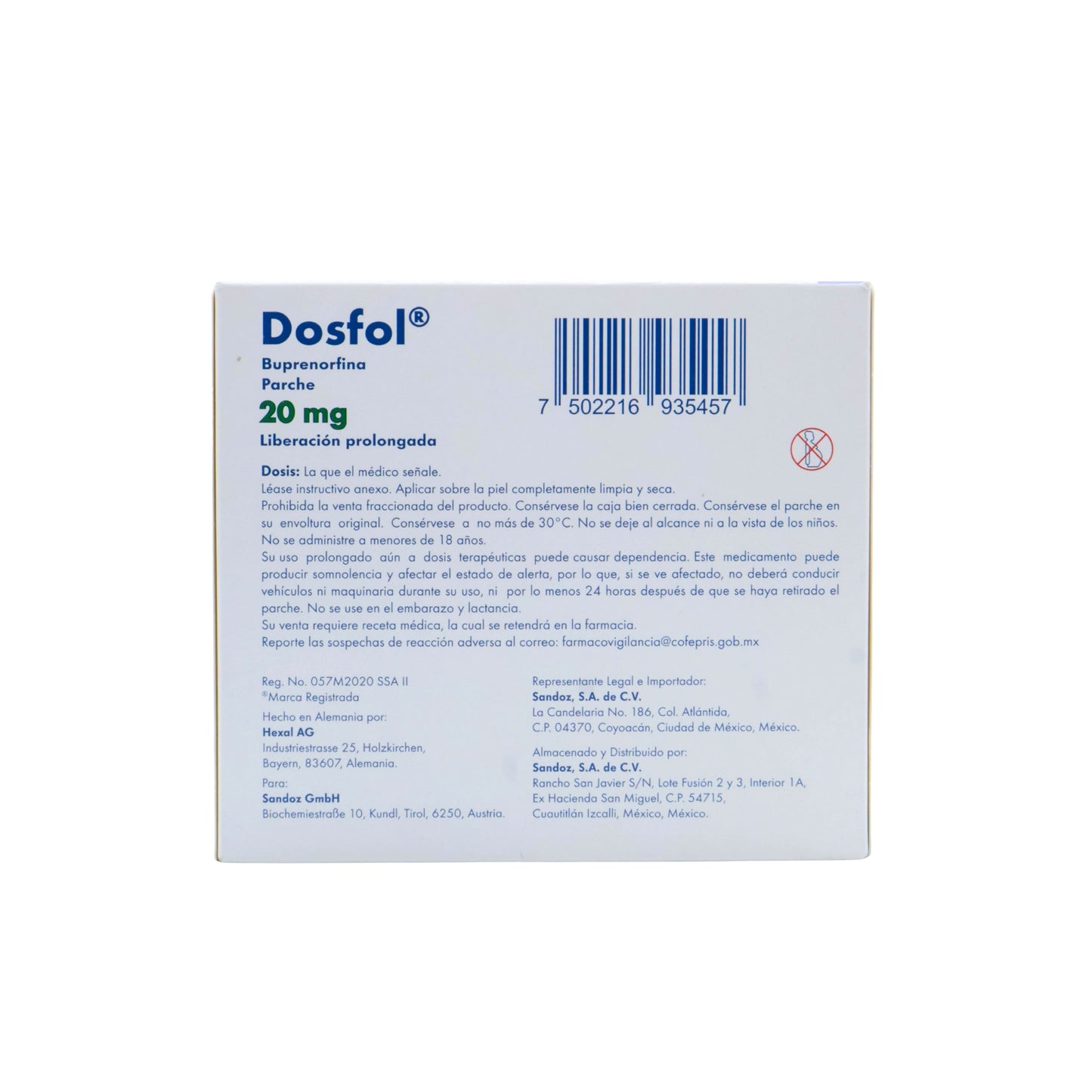 Dosfol 20mg