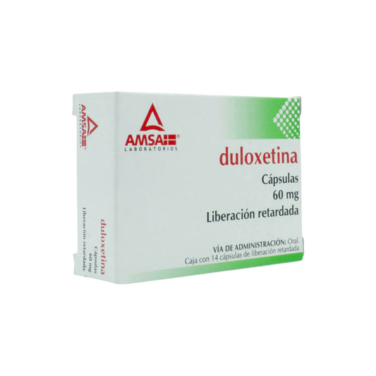 Duloxetina de 60mg Caja C/14
