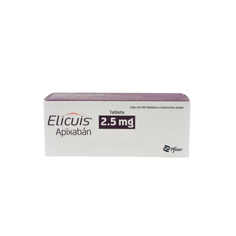 compare product Elicuis 2.5 mg 60 tabletas
