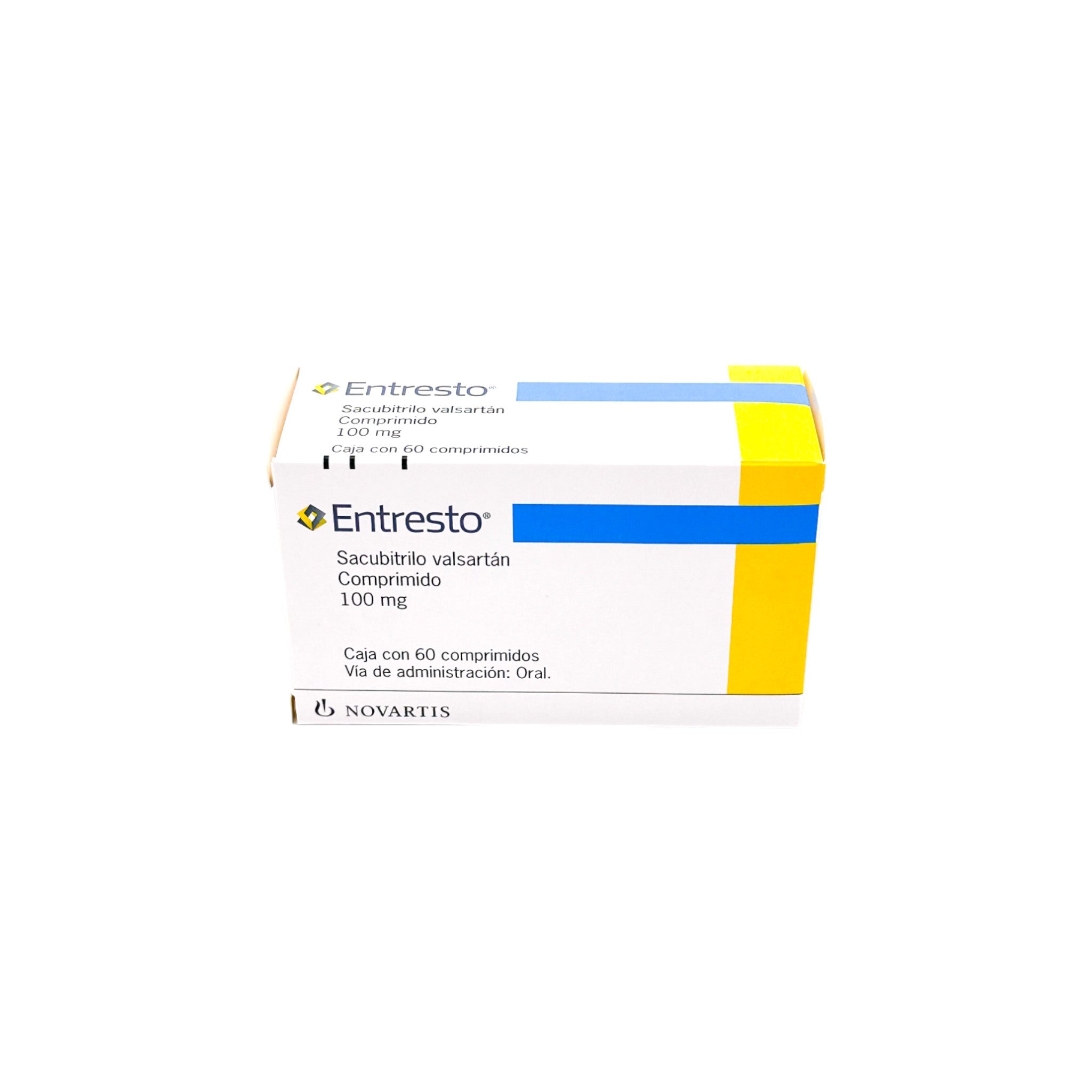 Entresto 100 mg Oral 60 Comprimidos - Zuca MedLine