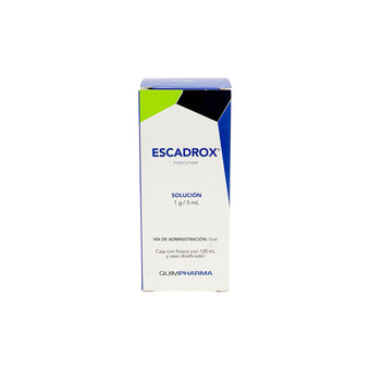 compare product Escadrox 1 g/5 ml Caja C/ frasco 120 ml