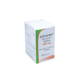 Ezivauro Efavirenz 600 mg, Caja de cartón con frasco con 30 tabletas