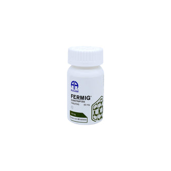 compare product Fermig Sumatriptán 50 mg, 20 Tabletas