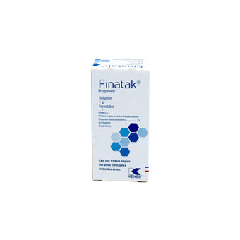 compare product Finatak Ertapenem 1 g, frasco ámpula