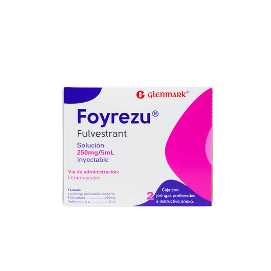 Foyrezu Fulvestran 250 mg, C/2 jeringas prellenadas