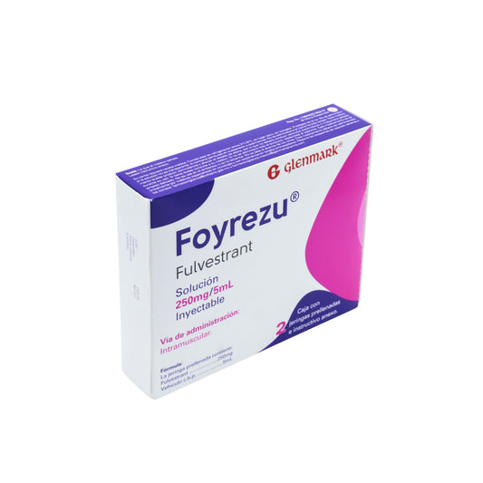 Foyrezu Fulvestran 250 mg, C/2 jeringas prellenadas