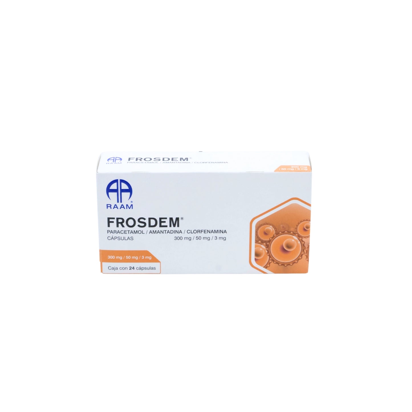 Frosdem Paracetamol Amantadina Clorfenamina 300mg 50mg 3mg