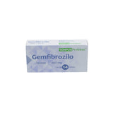 Gemfibrozilo 600 mg, Caja con 14 tabletas