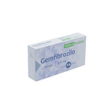 Gemfibrozilo 600 mg, Caja con 14 tabletas