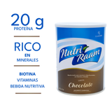 Proteína de Chocolate Nutri Raam – Suplemento Alimenticio con Vitaminas y Minerales | 425 g