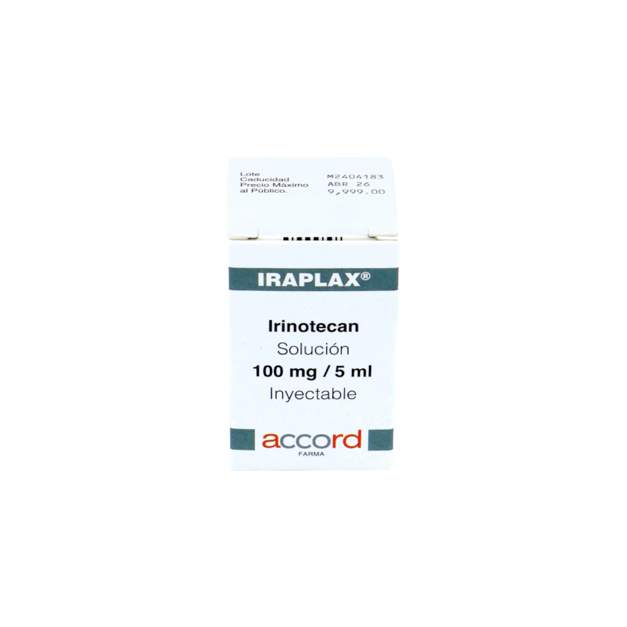 Iraplax Irinotecan 100 mg / 5 mL