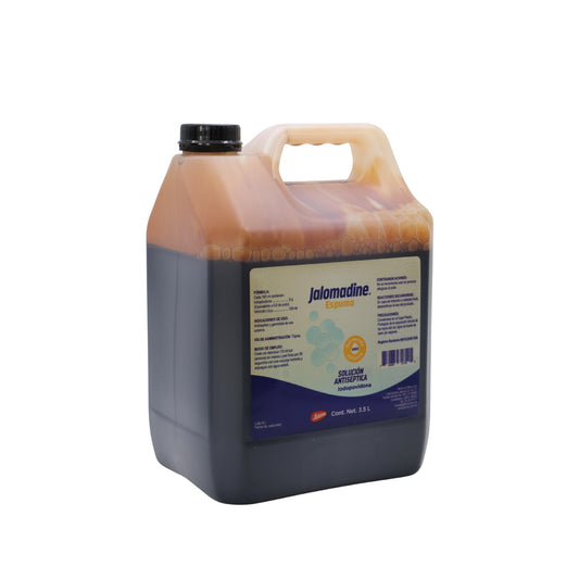 Jalomadine Espuma Yodopovidona Solución Antiséptica, 3.5 L