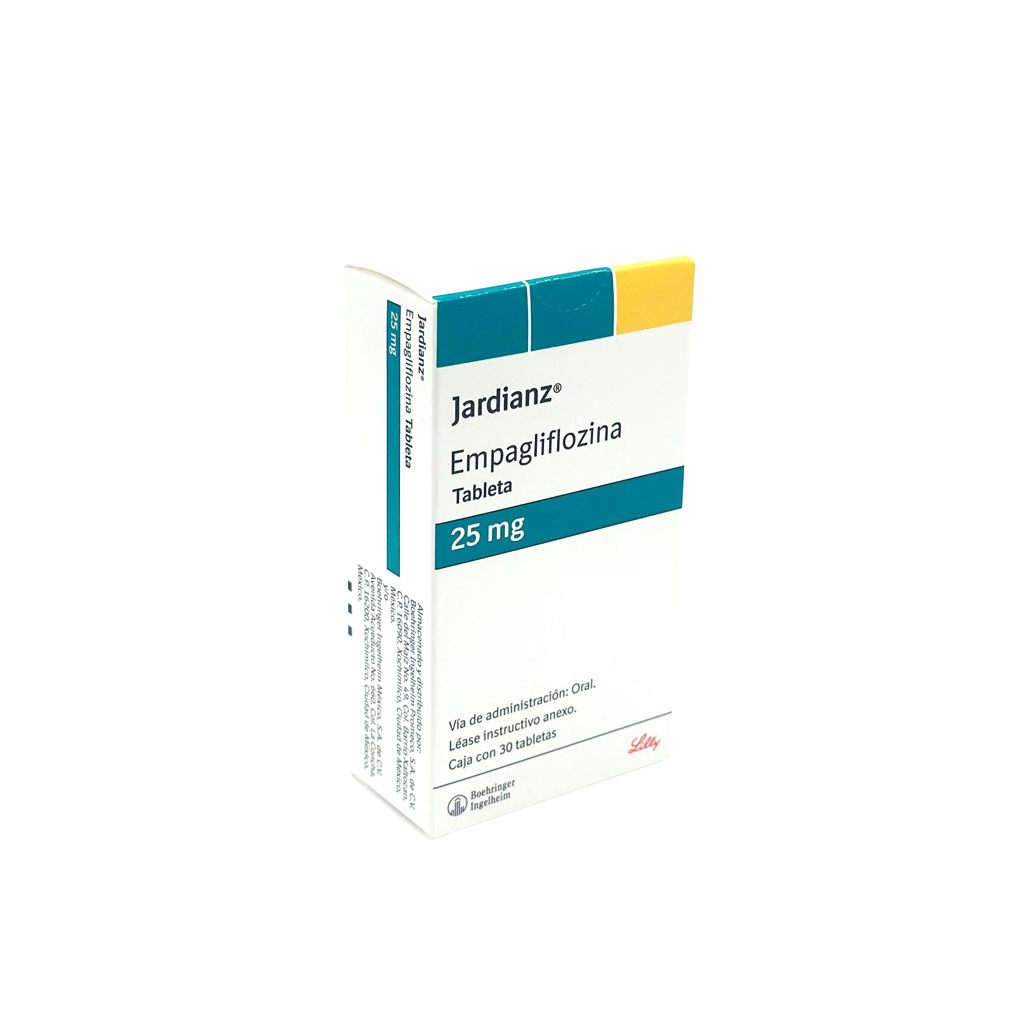 Jardianz 25 mg C/ 30 tabletas Empagliflozina - Zuca MedLine
