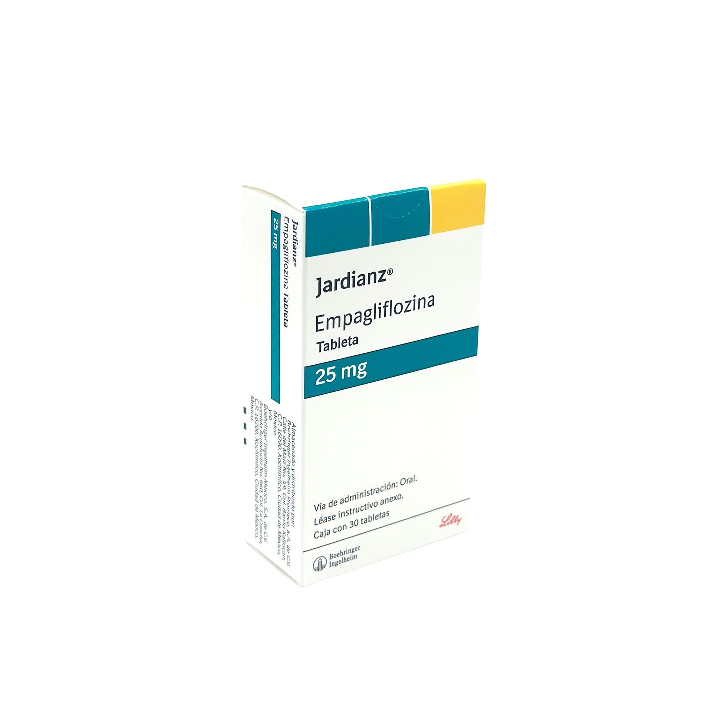 Jardianz 25 mg C/ 30 tabletas Empagliflozina - Zuca MedLine