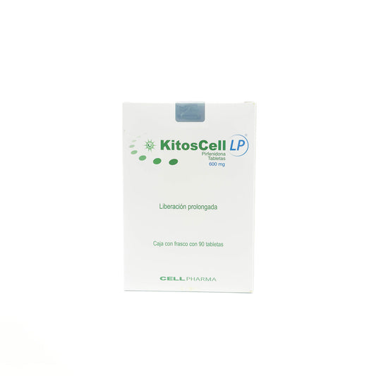 KitosCell 600 mg Pirfenidona Caja con 90 Tabletas - Zuca MedLine
