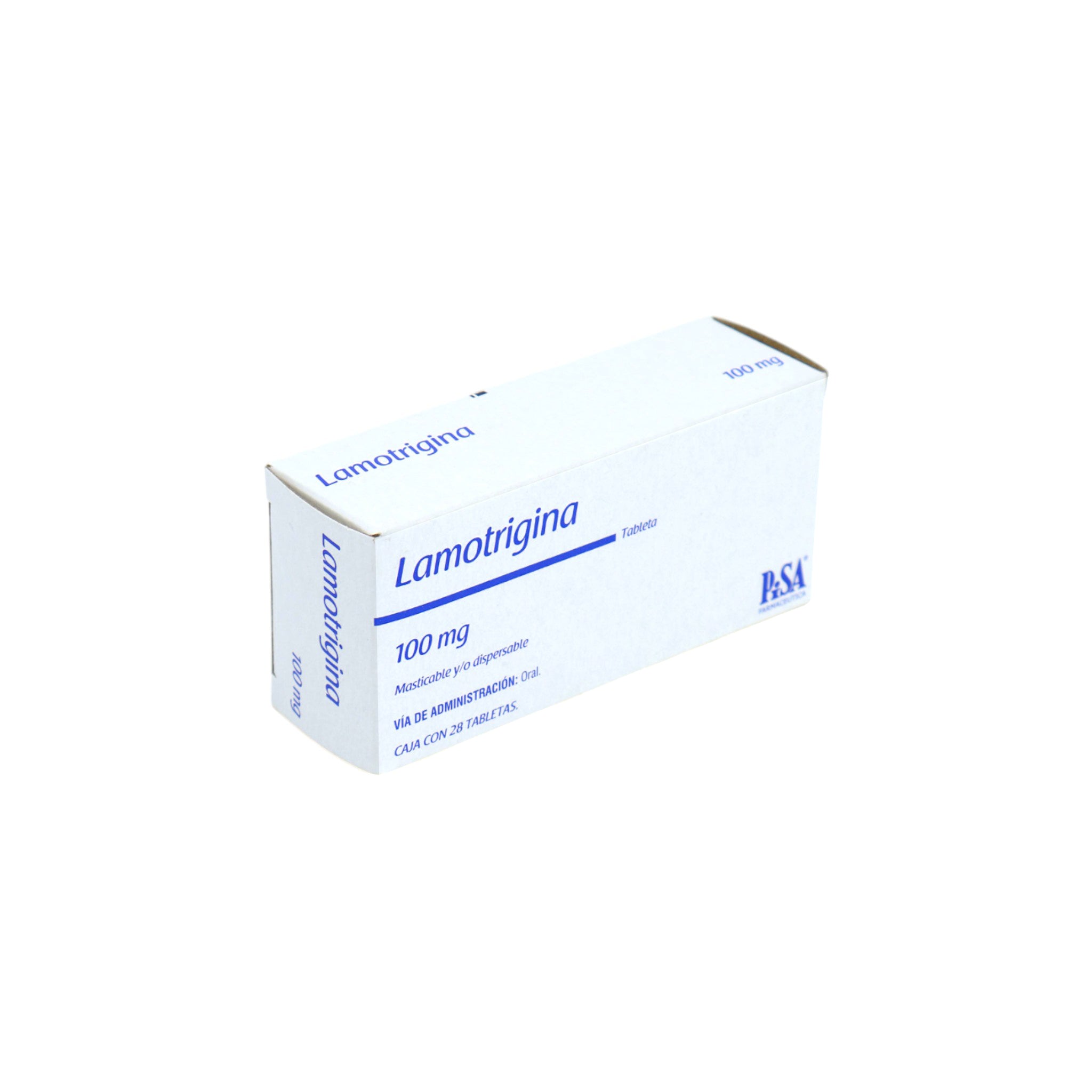 Lamotrigina de 100mg Caja C/28 - Zuca MedLine