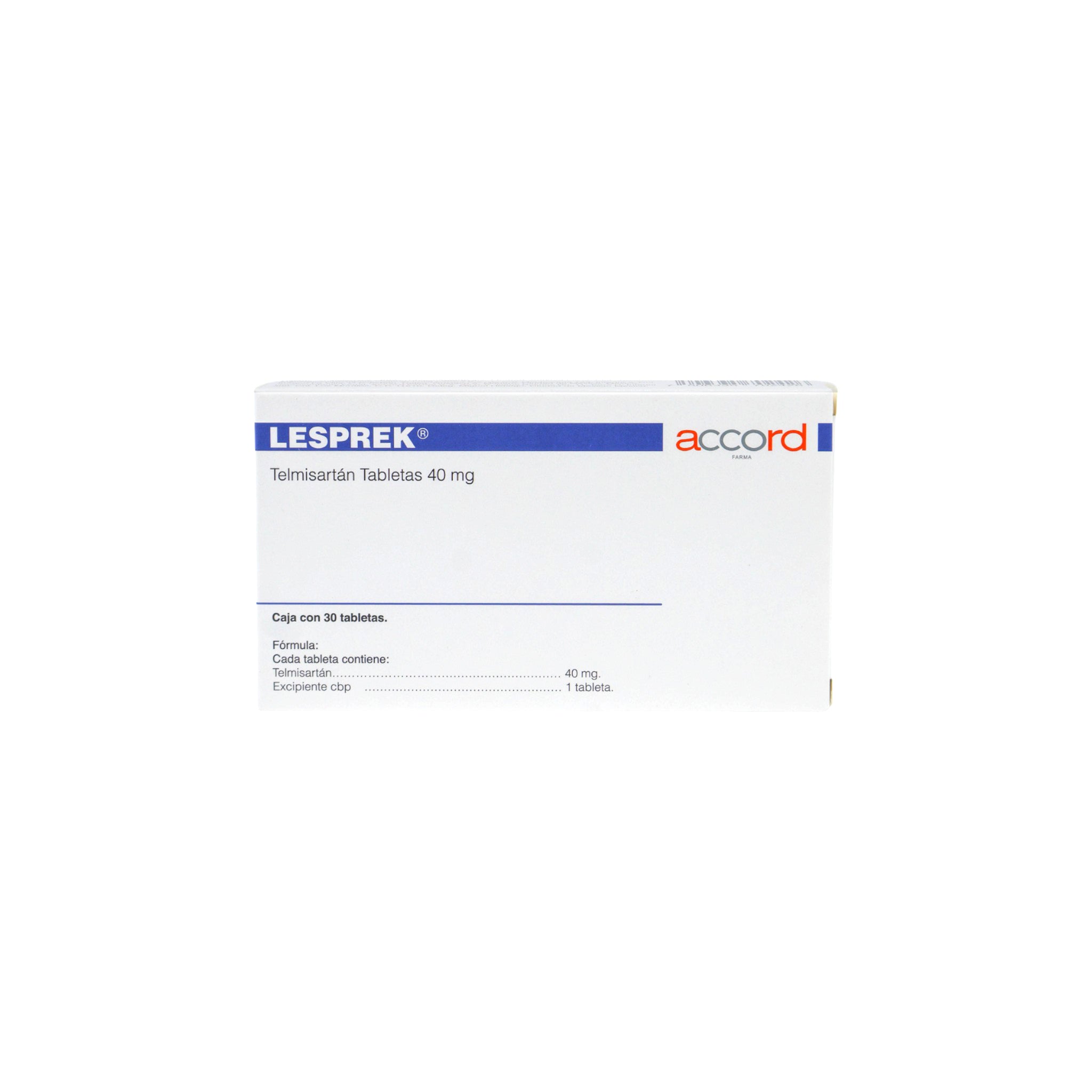 Lesprek_Telmisartan_30Tabletas40mg1