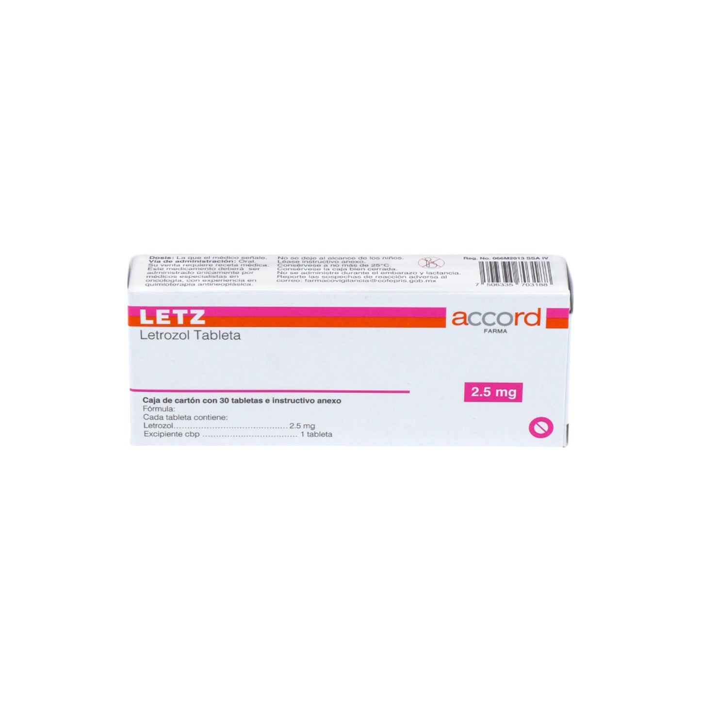 Letz_Letrozol_30Tabletas2.5mg2