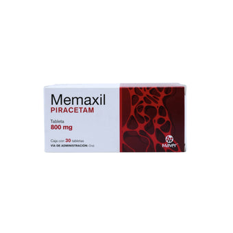 compare product Memaxil Piracetam de 800mg Caja C/30