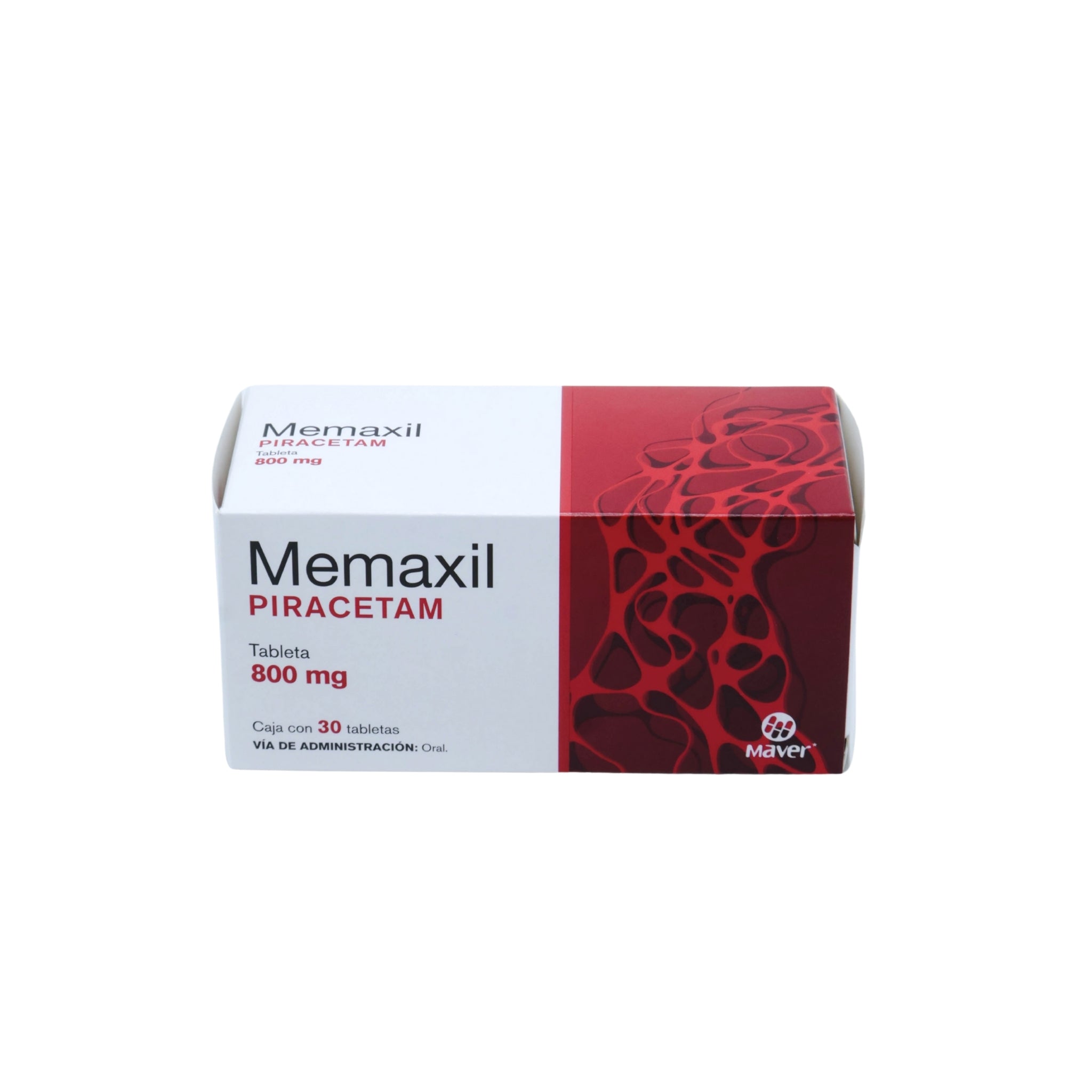 Memaxil Piracetam de 800mg Caja C/30 - Zuca MedLine
