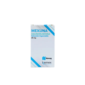 compare product Mexuna Daunorubicina 20 mg, Solución Inyectable
