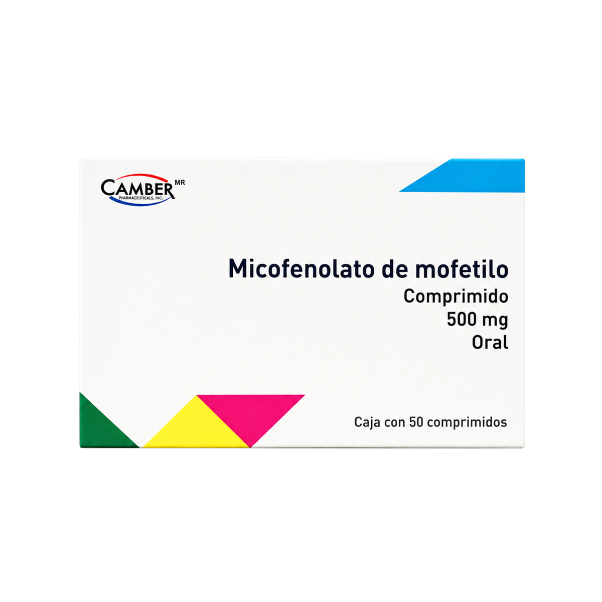 Micofenolato de Mofetilo 500mg con 50 comprimidos