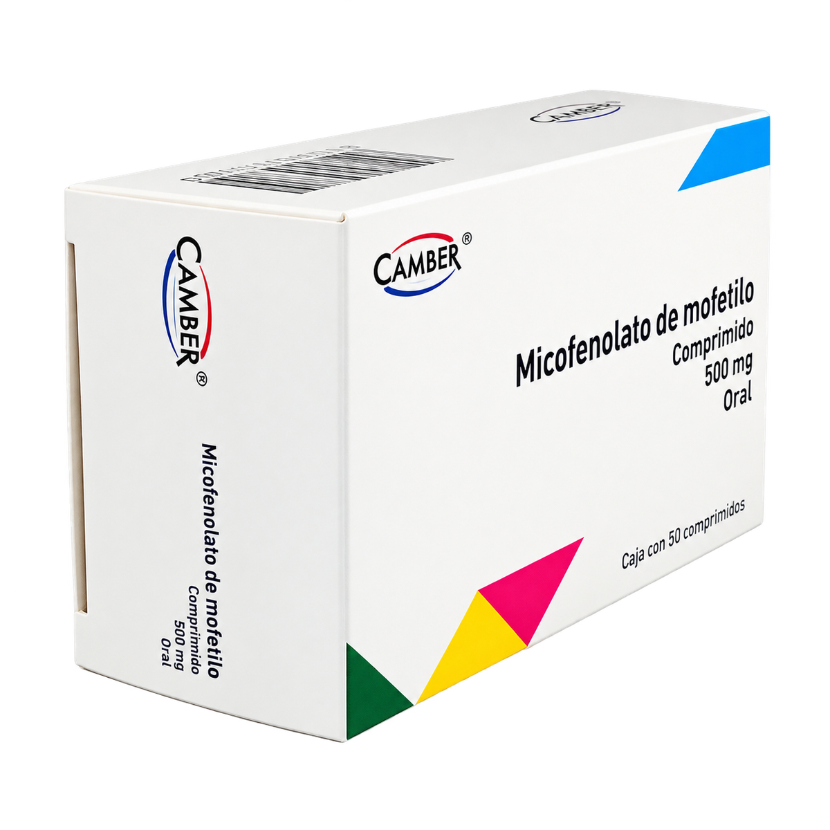Micofenolato de Mofetilo 500mg con 50 comprimidos