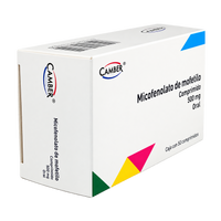 Micofenolato de Mofetilo 500mg con 50 comprimidos