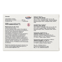 Micofenolato de Mofetilo 500mg con 50 comprimidos