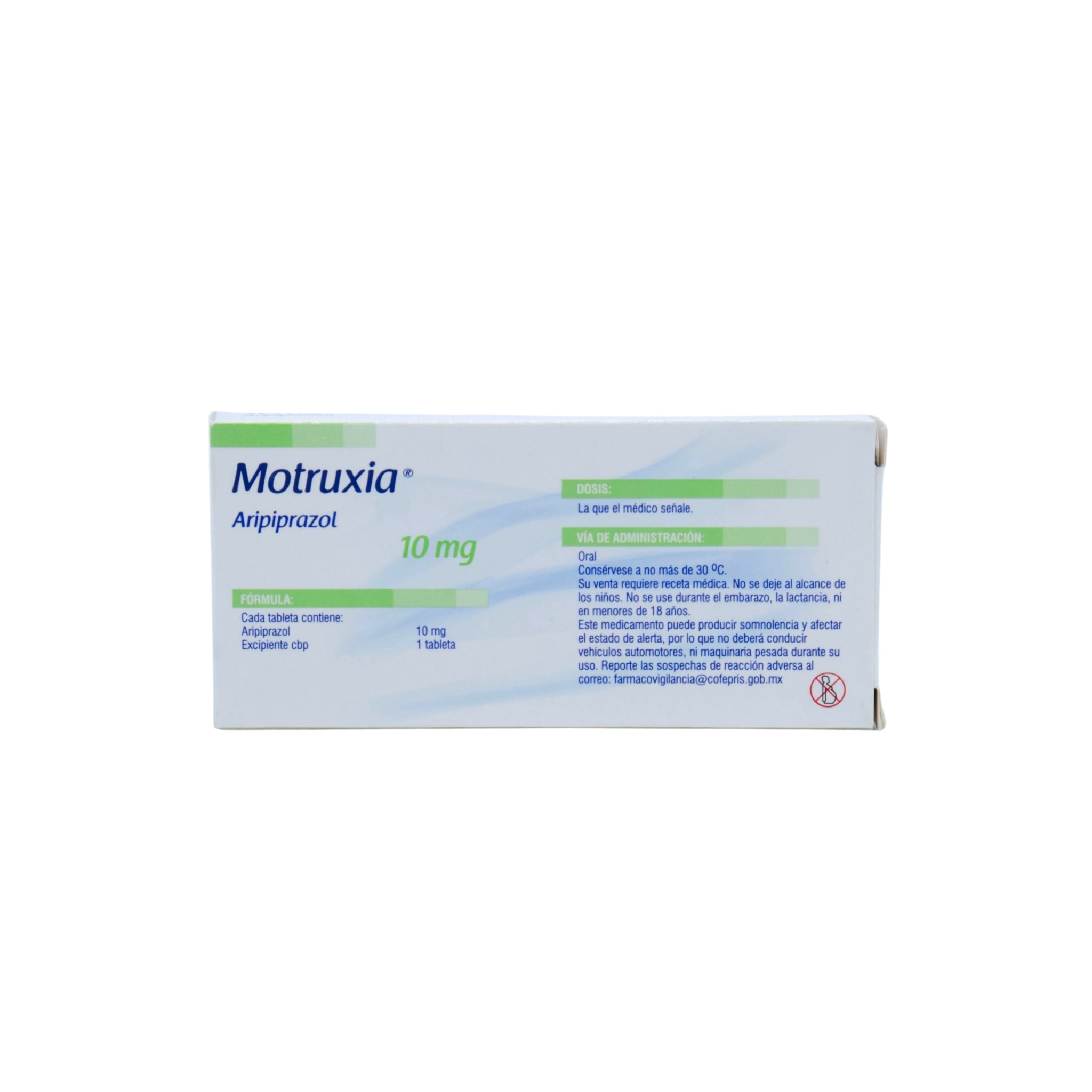 Motruxia Aripiprazol de 10mg Caja C/10 - Zuca MedLine