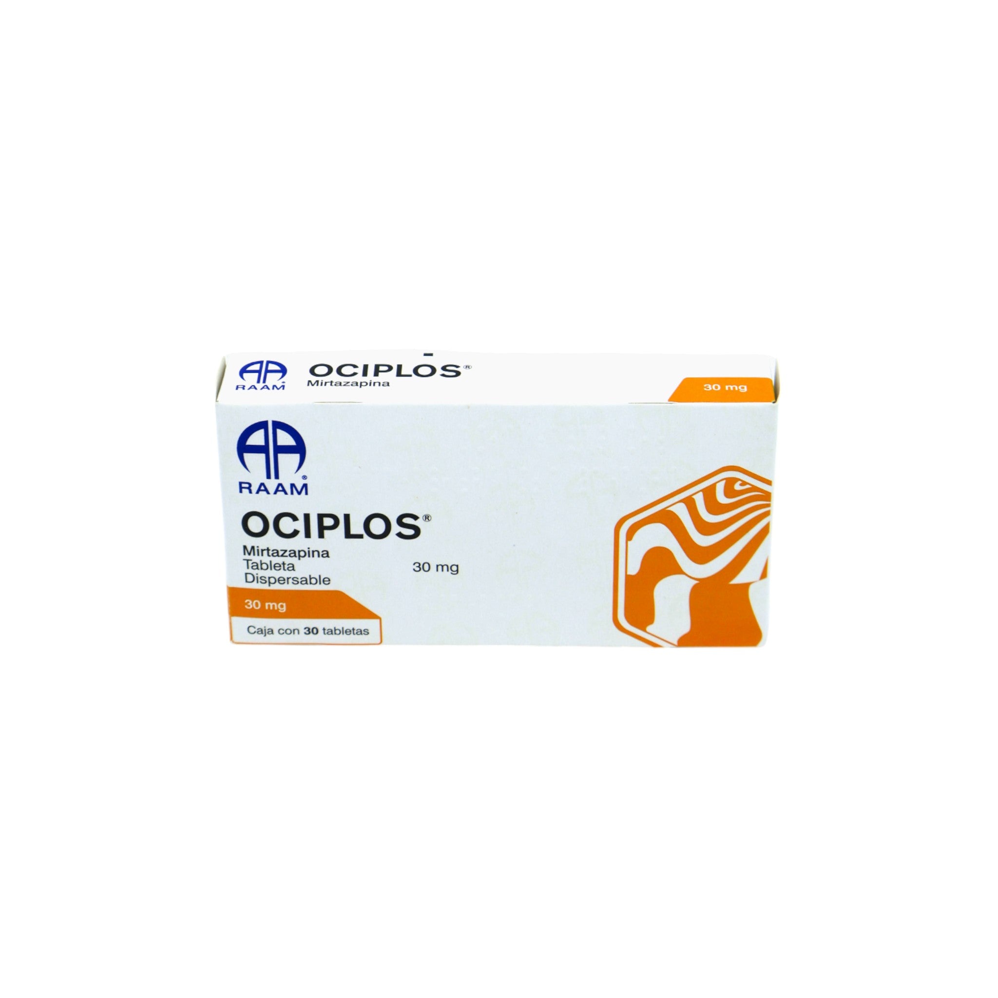 Ociplos Mirtazapina de 30 mg Caja C/30 - Zuca MedLine