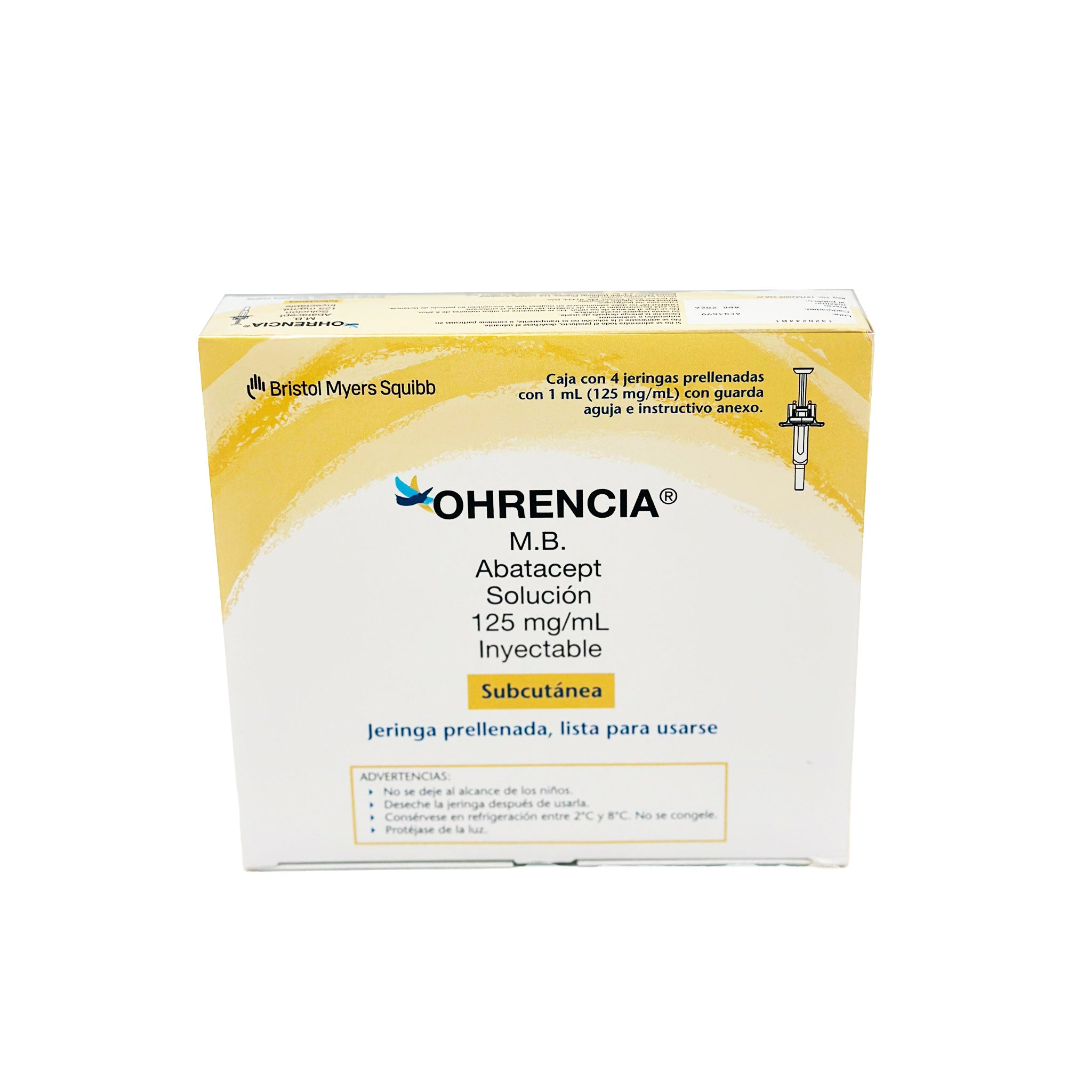 Ohrencia Abatacept 125 mg/mL, Solución - Zuca MedLine