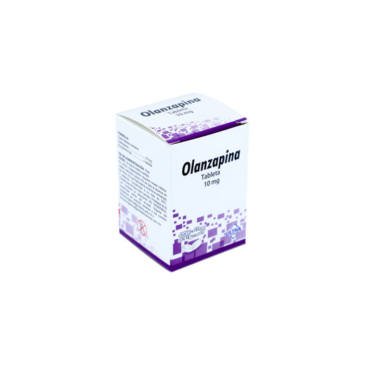 Olanzapina 10 mg, 14 tabletas