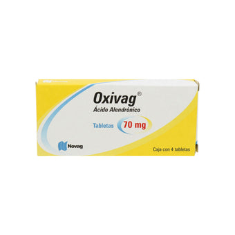 compare product Oxivag Ácido Alendrónico 70 mg, 4 tabletas