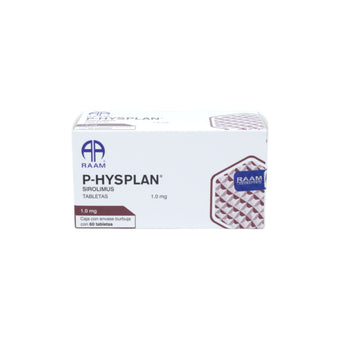 compare product P-hysplan Sirolimus 1.0 mg, 60 tabletas