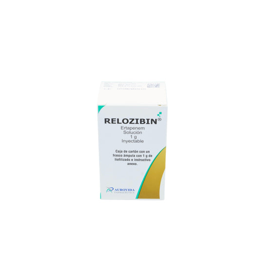 Relozibin Ertapenem 1 g, solución