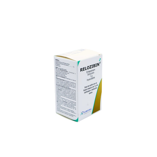 Relozibin Ertapenem 1 g, solución