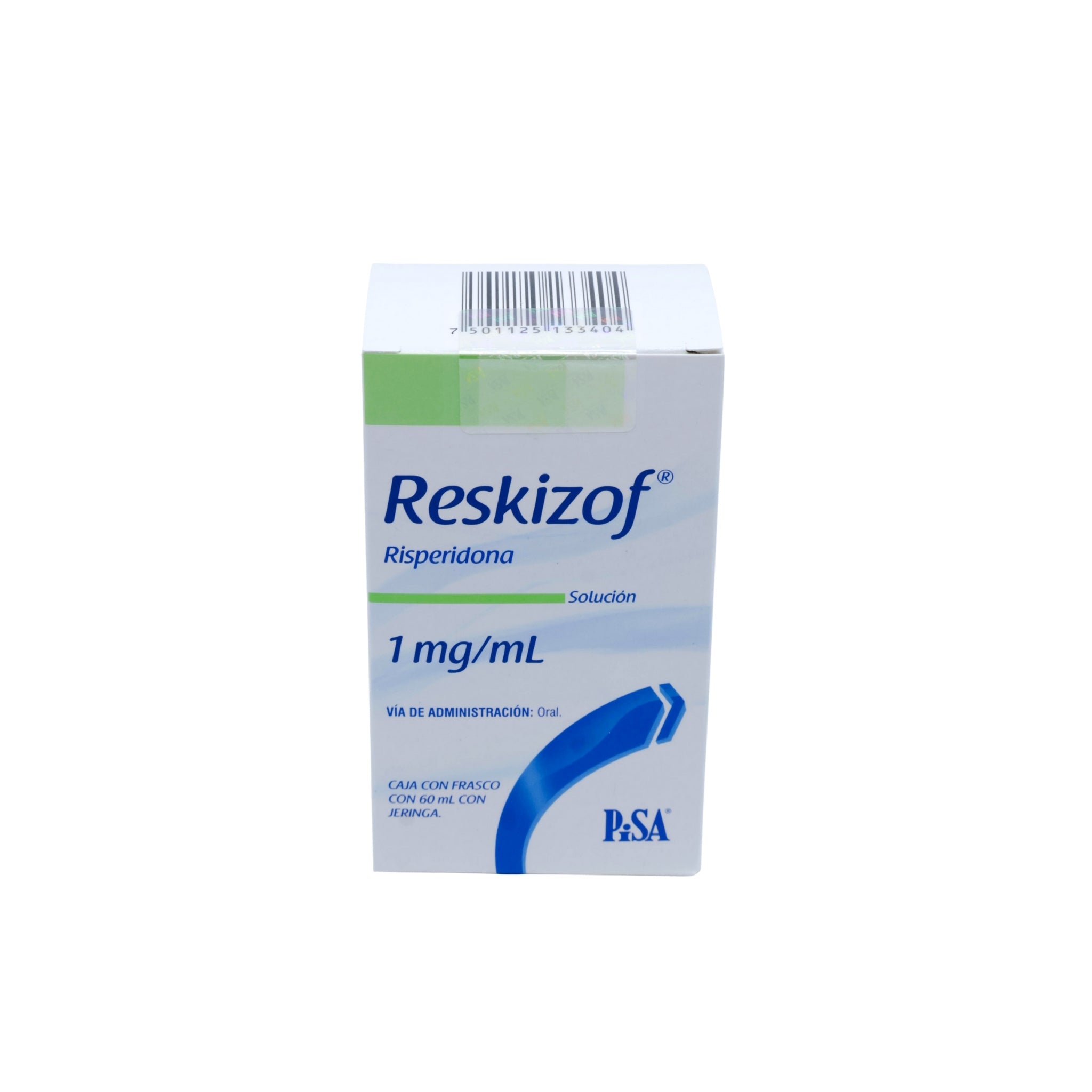 Reskizof Risperidona de 1mg/ml envase C/60 mL - Zuca MedLine