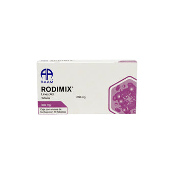 compare product Rodimix Linezolid 600 mg, 10 Tabletas